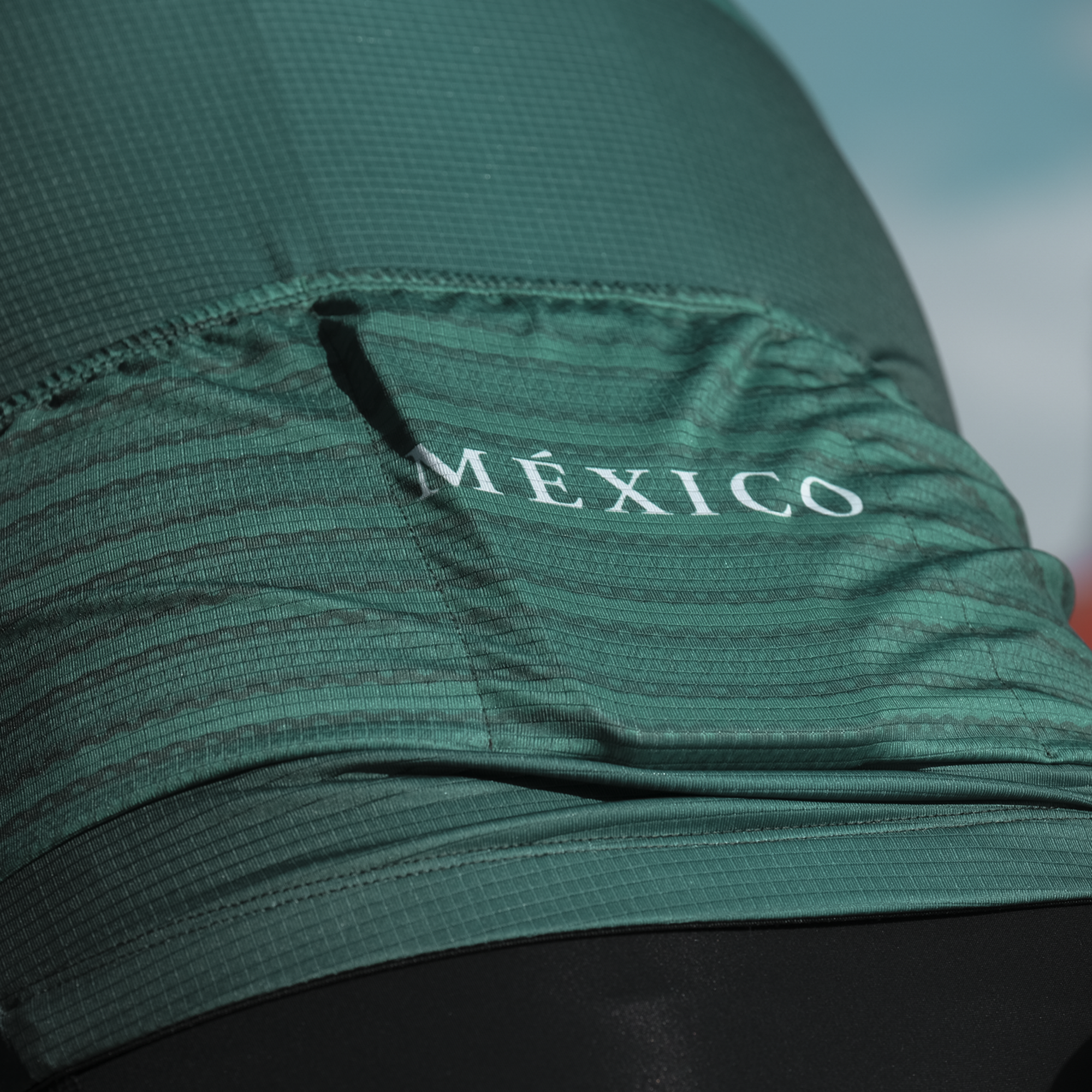 Jersey para ciclismo APHESIS México Esmeralda para caballero